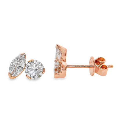 Lab Grown Diamond Earring-LGE1064