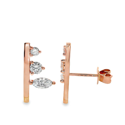 Lab Grown Diamond Earring-LGE1067