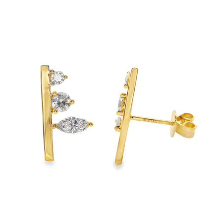 Lab Grown Diamond Earring-LGE1067
