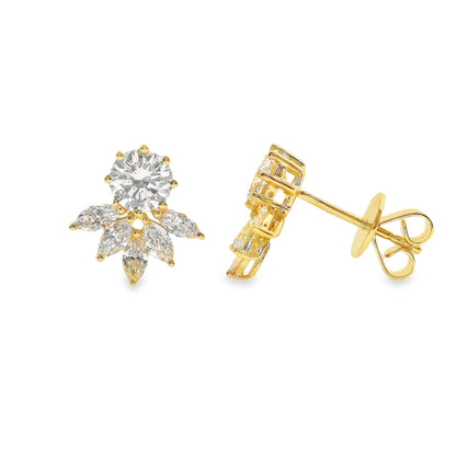 Lab Grown Diamond Earring-LGE1071