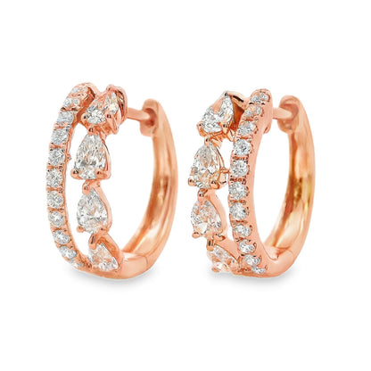 Lab Grown Diamond Earring-LGE1073