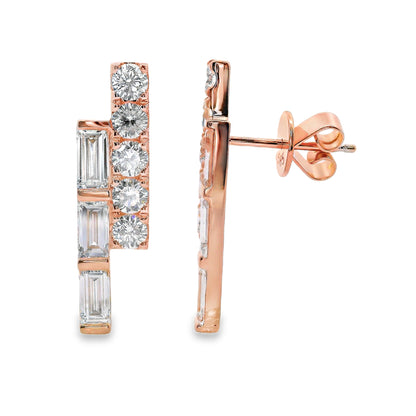 Lab Grown Diamond Earring-LGE1075