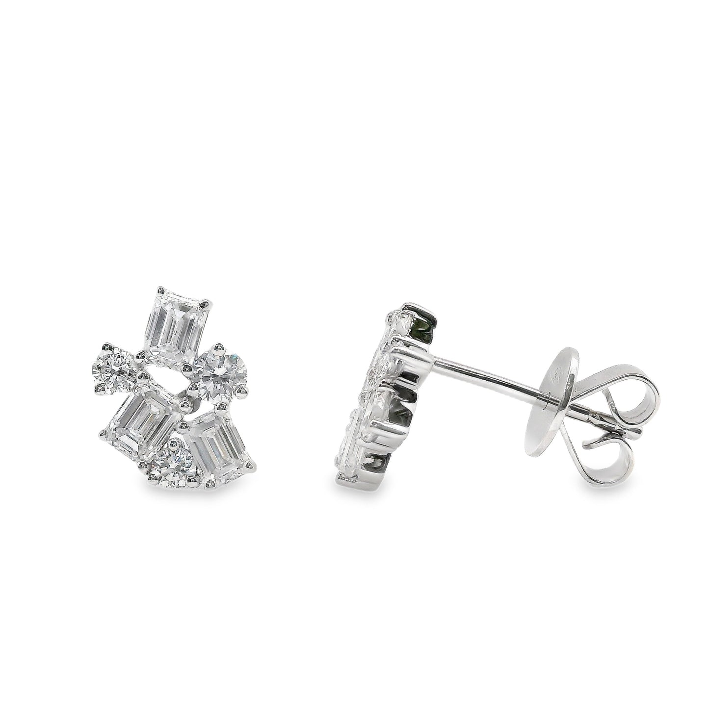 Lab Grown Diamond Earring-LGE1077-E