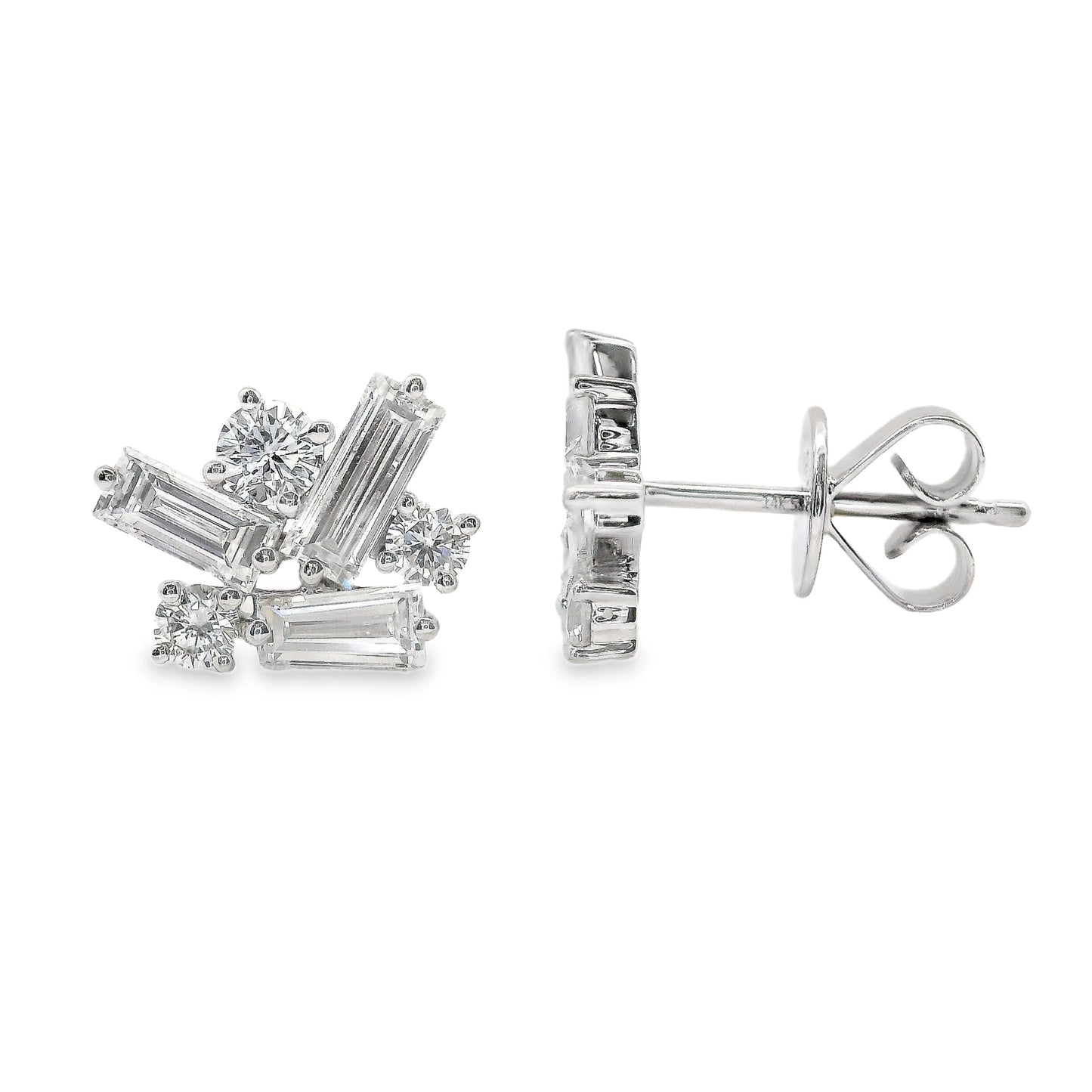 Lab Grown Diamond Earring-LGE1078-B
