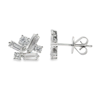 Lab Grown Diamond Earring-LGE1078-B