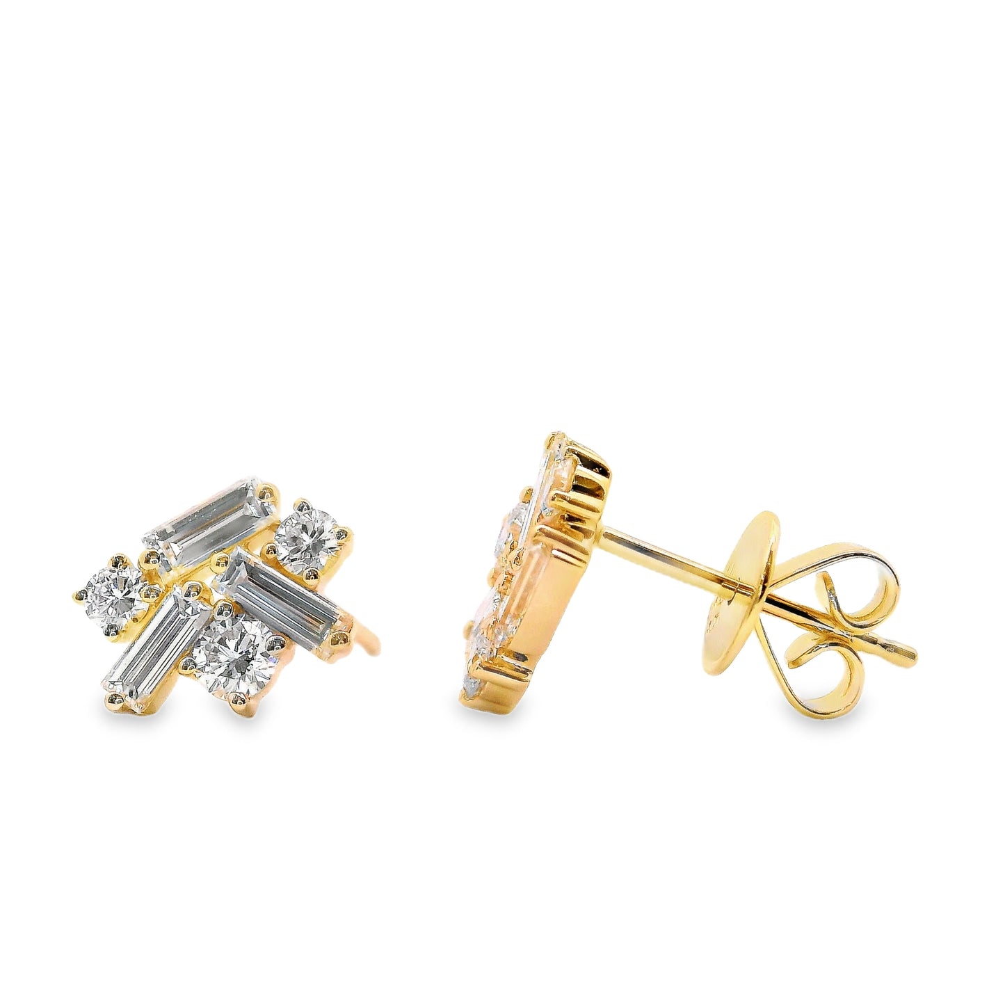 Lab Grown Diamond Earring-LGE1078-B