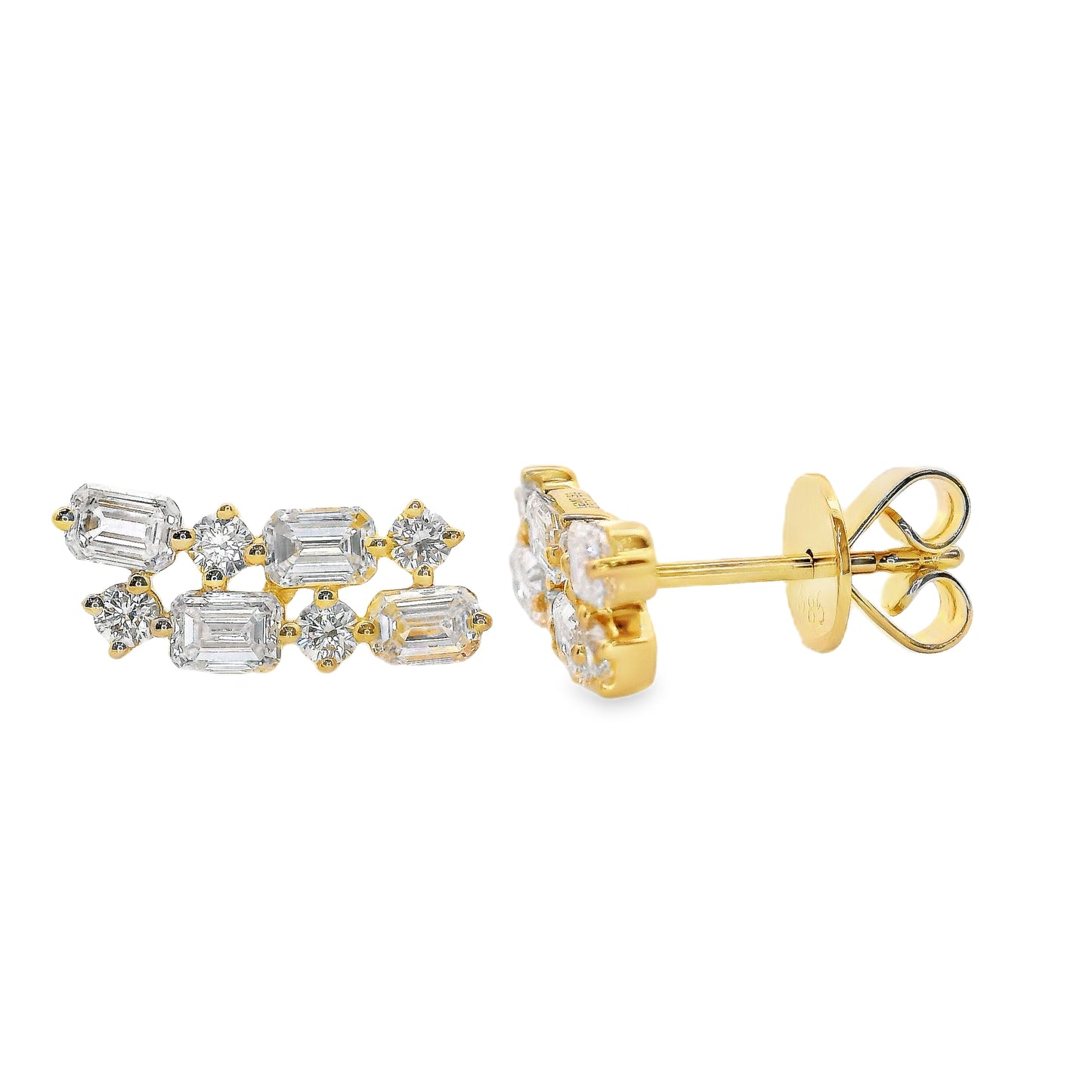 Lab Grown Diamond Earring-LGE1079