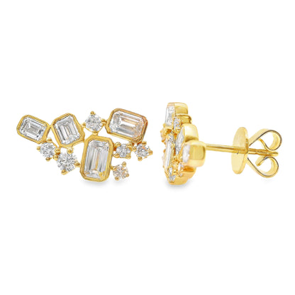 Lab Grown Diamond Earring-LGE1080