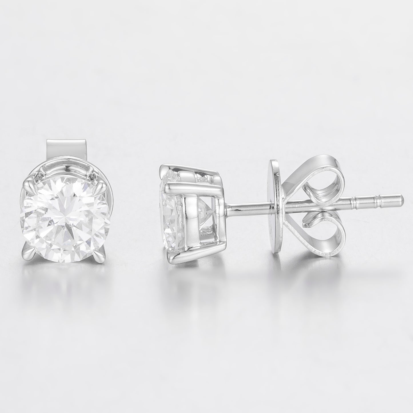 Lab Grown Diamond Earring-LGE1081-R