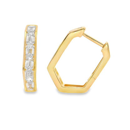 Lab Grown Diamond Earring-LGE1083