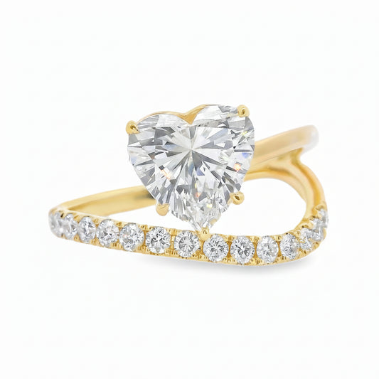 Lab Grown Diamond Ring-LGR0916-H