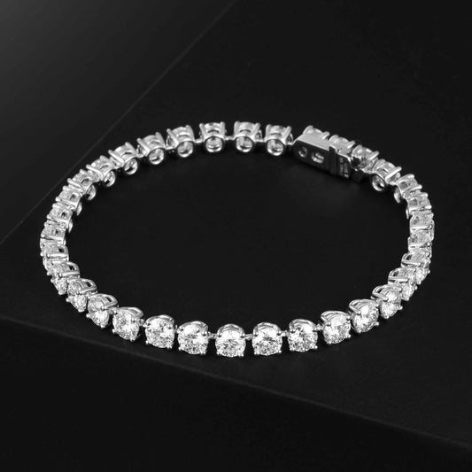 Lab Grown Diamond Bracelet-ZBB0001-10.00CT