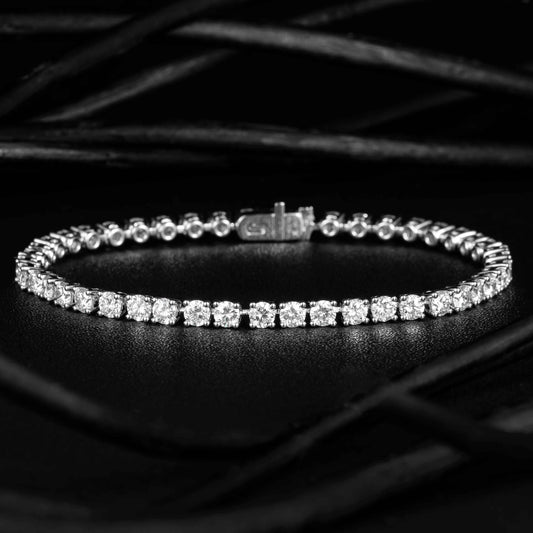 Lab Grown Diamond Bracelet-ZBB0001-5.00CT