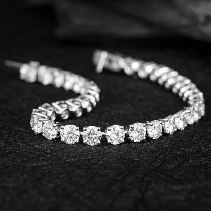 Lab Grown Diamond Bracelet-ZBB0001-7.00CT