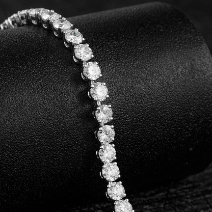 Lab Grown Diamond Bracelet-ZBB0001-7.00CT