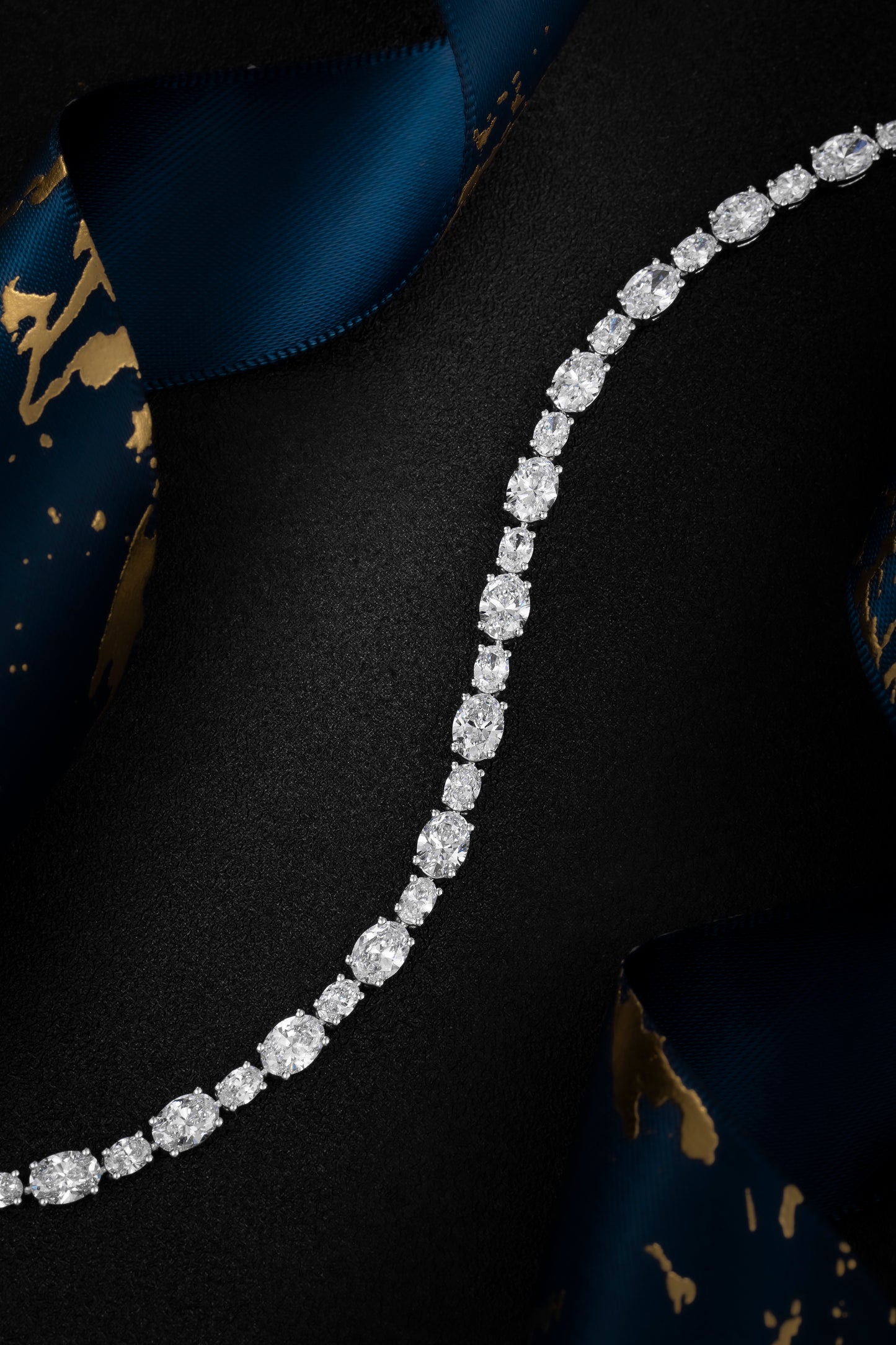 Lab Grown Diamond Bracelet-ZBB0017-1