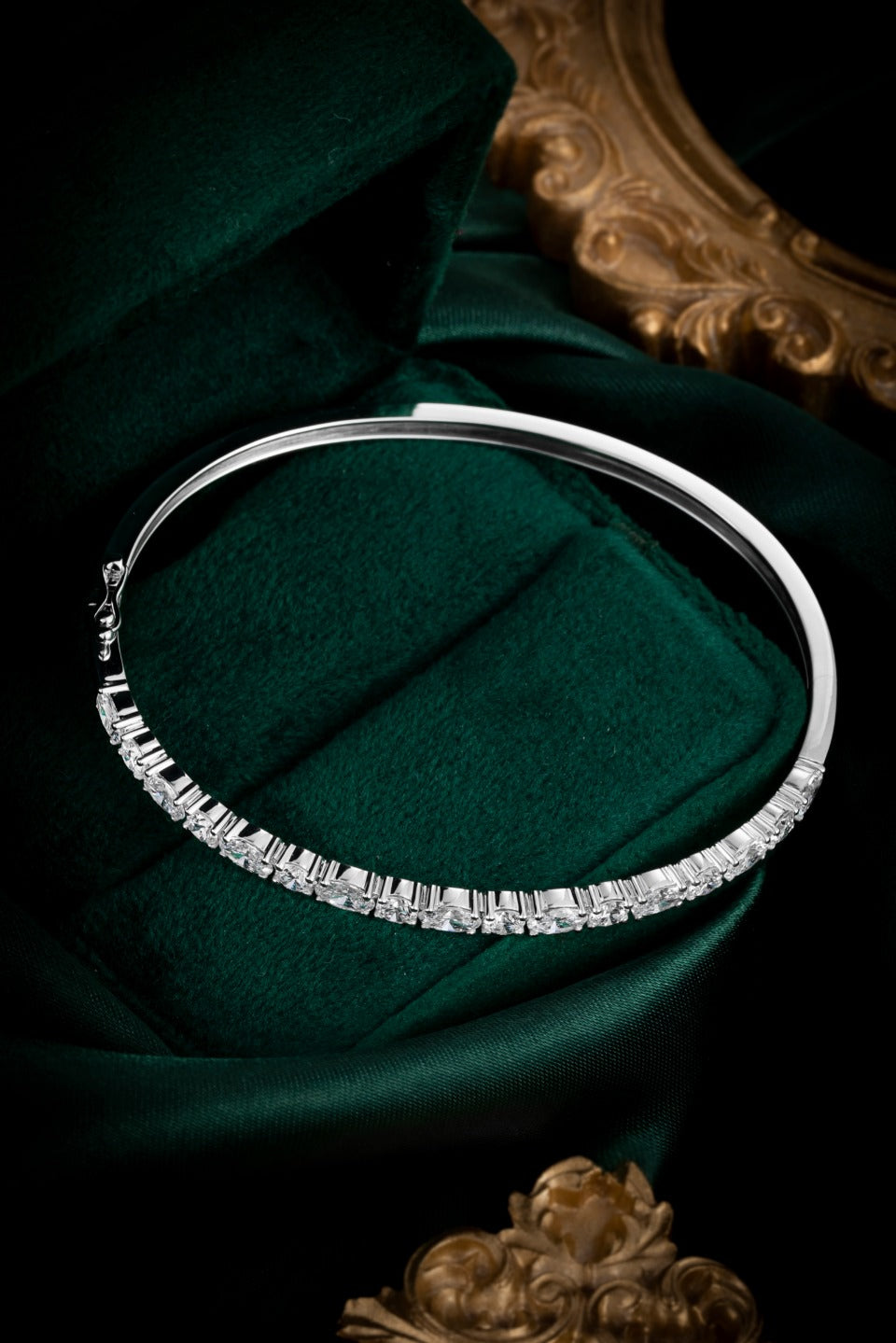 Lab Grown Diamond Bangle-ZBB0025