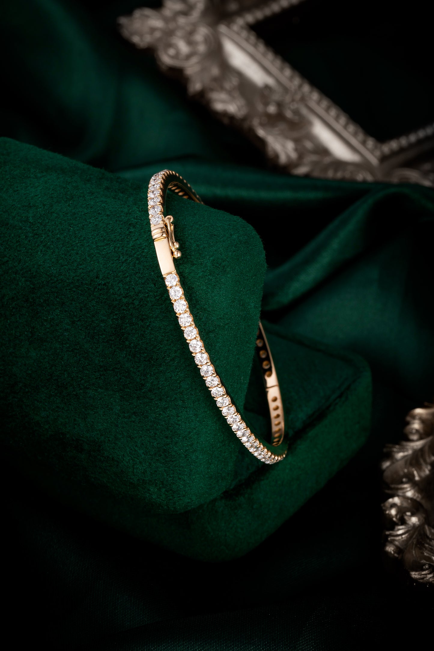 Lab Grown Diamond Bracelet-ZBB0031-Y