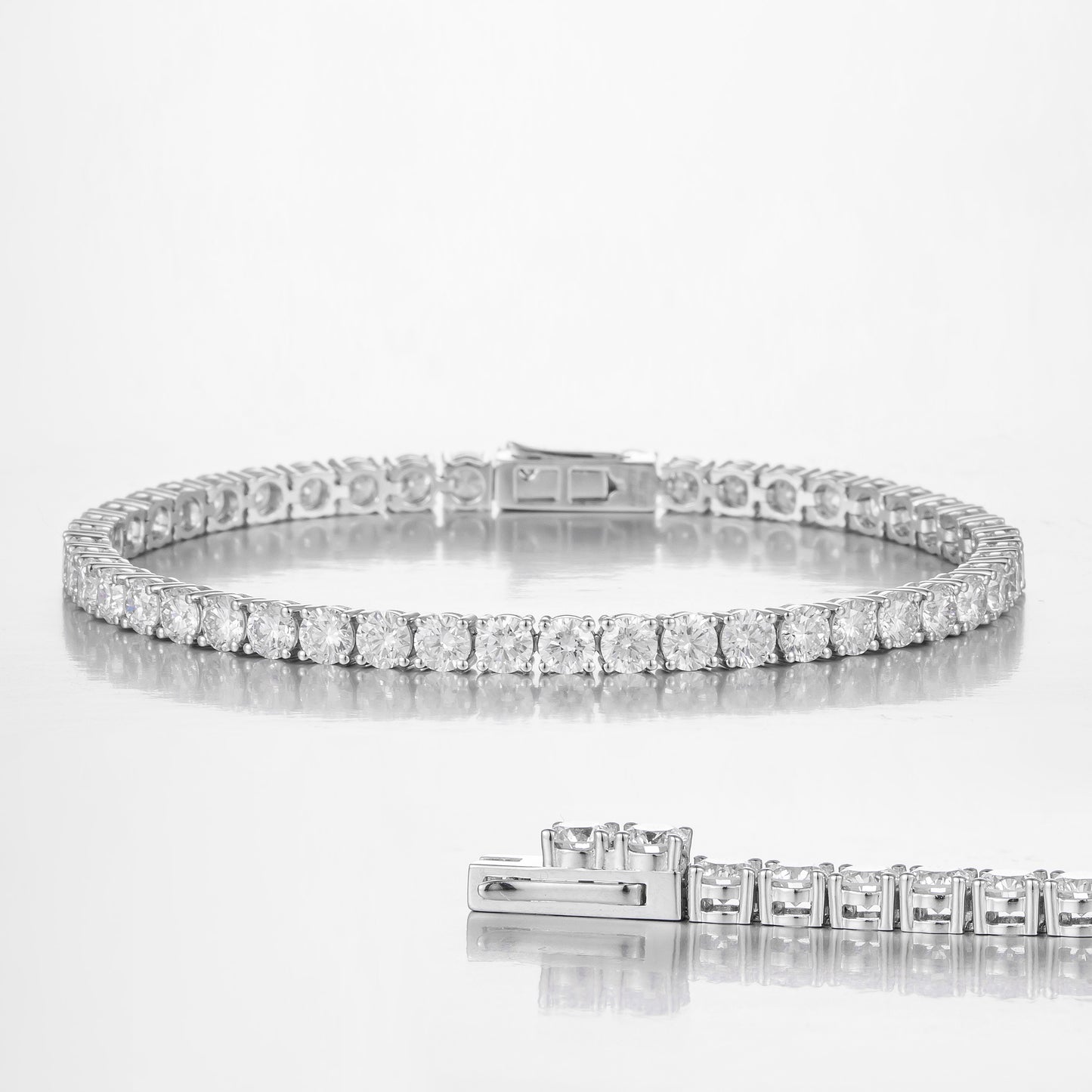 Lab Grown Diamond Bracelet-ZBB0035-2.6MM