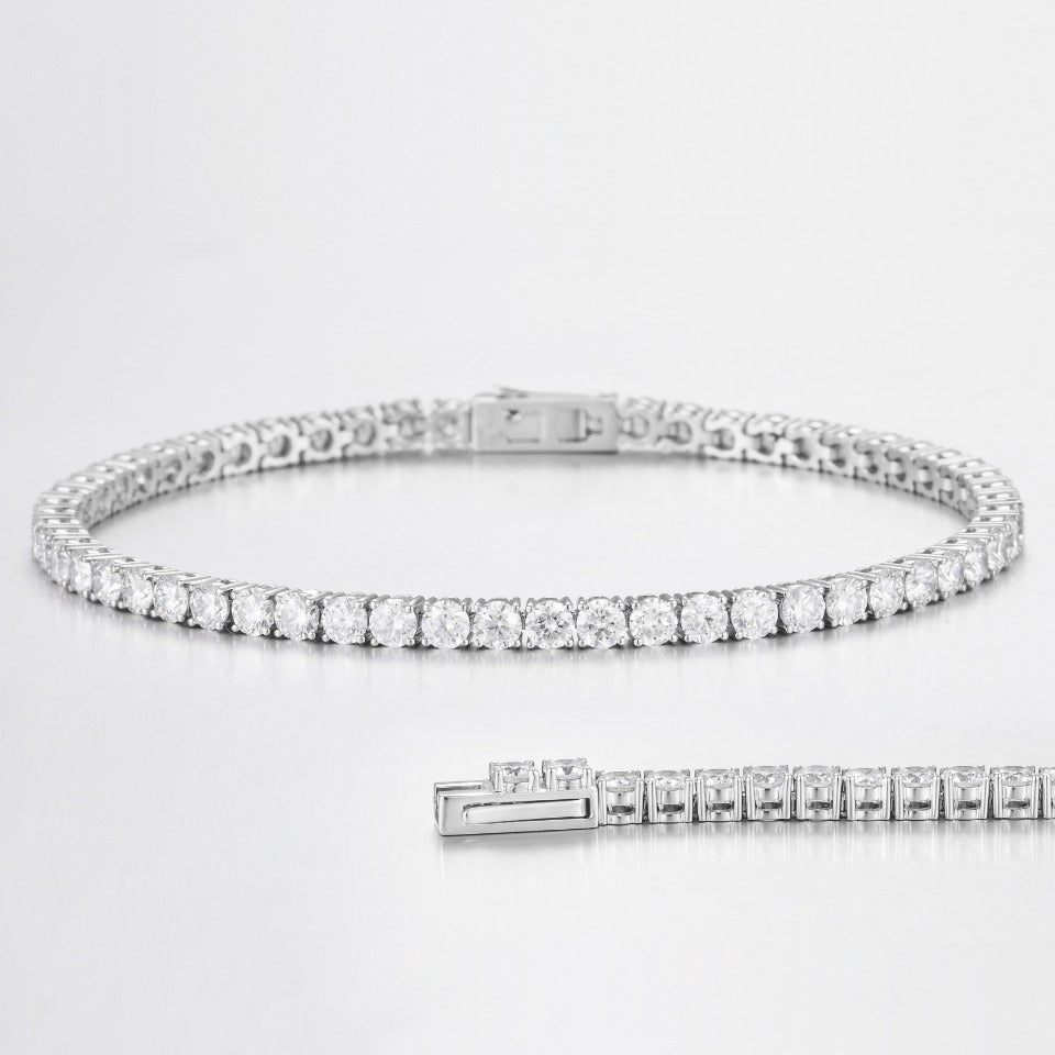Lab Grown Diamond Bracelet-ZBB0034-2.7MM