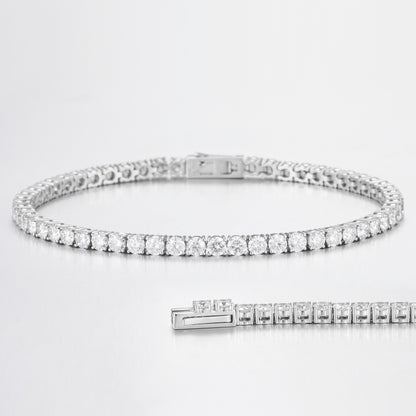 Lab Grown Diamond Bracelet-ZBB0035-2.7mm