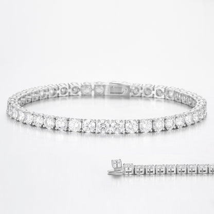 Lab Grown Diamond Bracelet-ZBB0035-3.7MM