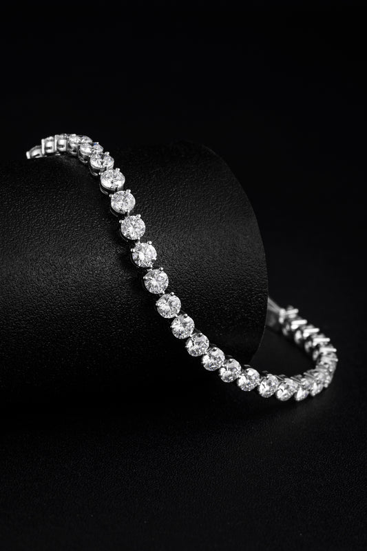 Lab Grown Diamond Bracelet-ZBB0042-4.0MM