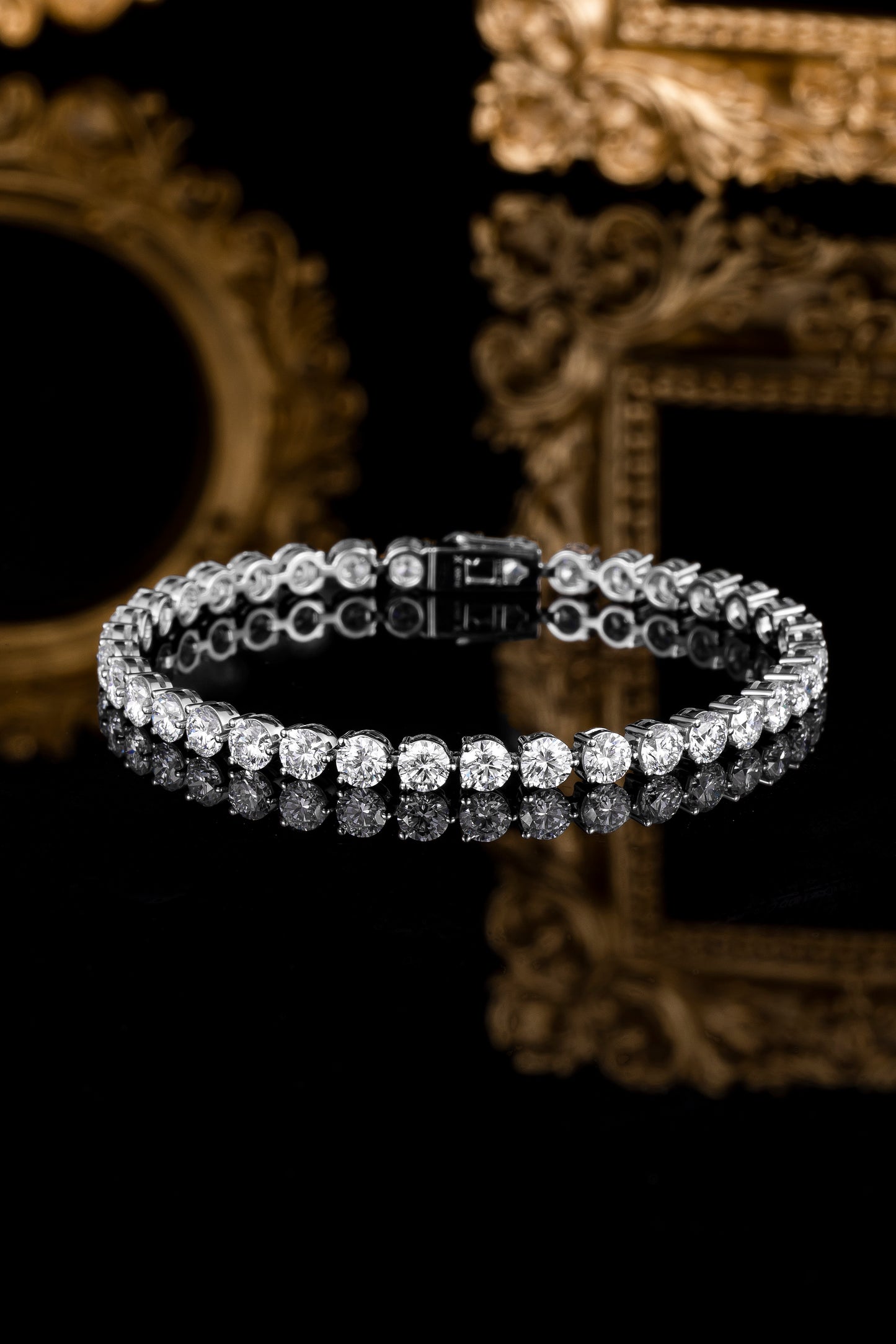 Lab Grown Diamond Bracelet-ZBB0042-4.0MM