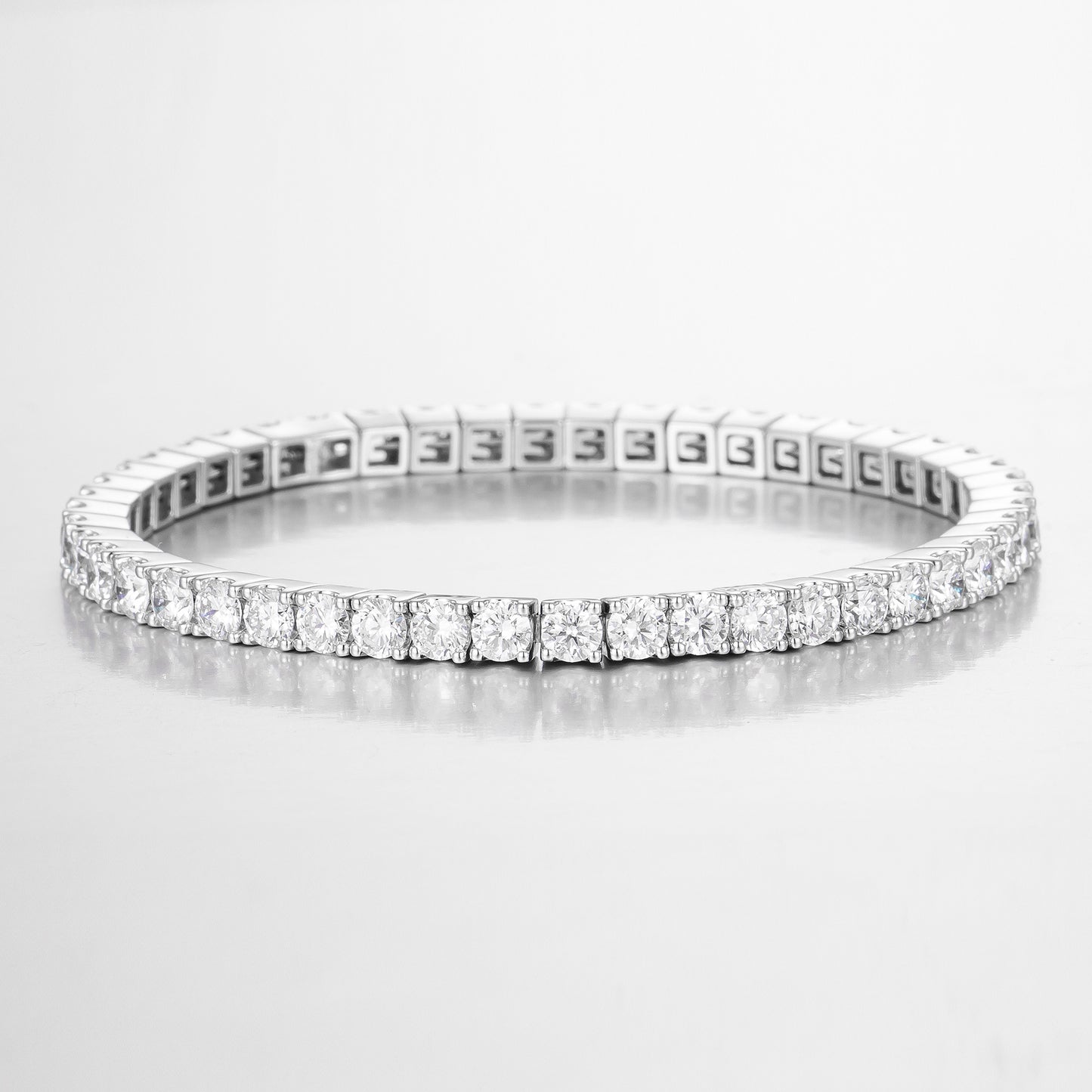 Lab Grown Diamond Bracelet-ZBB0067 W