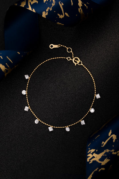 Lab Grown Diamond Bracelet-ZBB0068-1