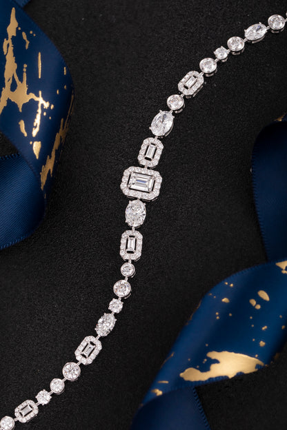 Lab Grown Diamond Bracelet-ZBB0091