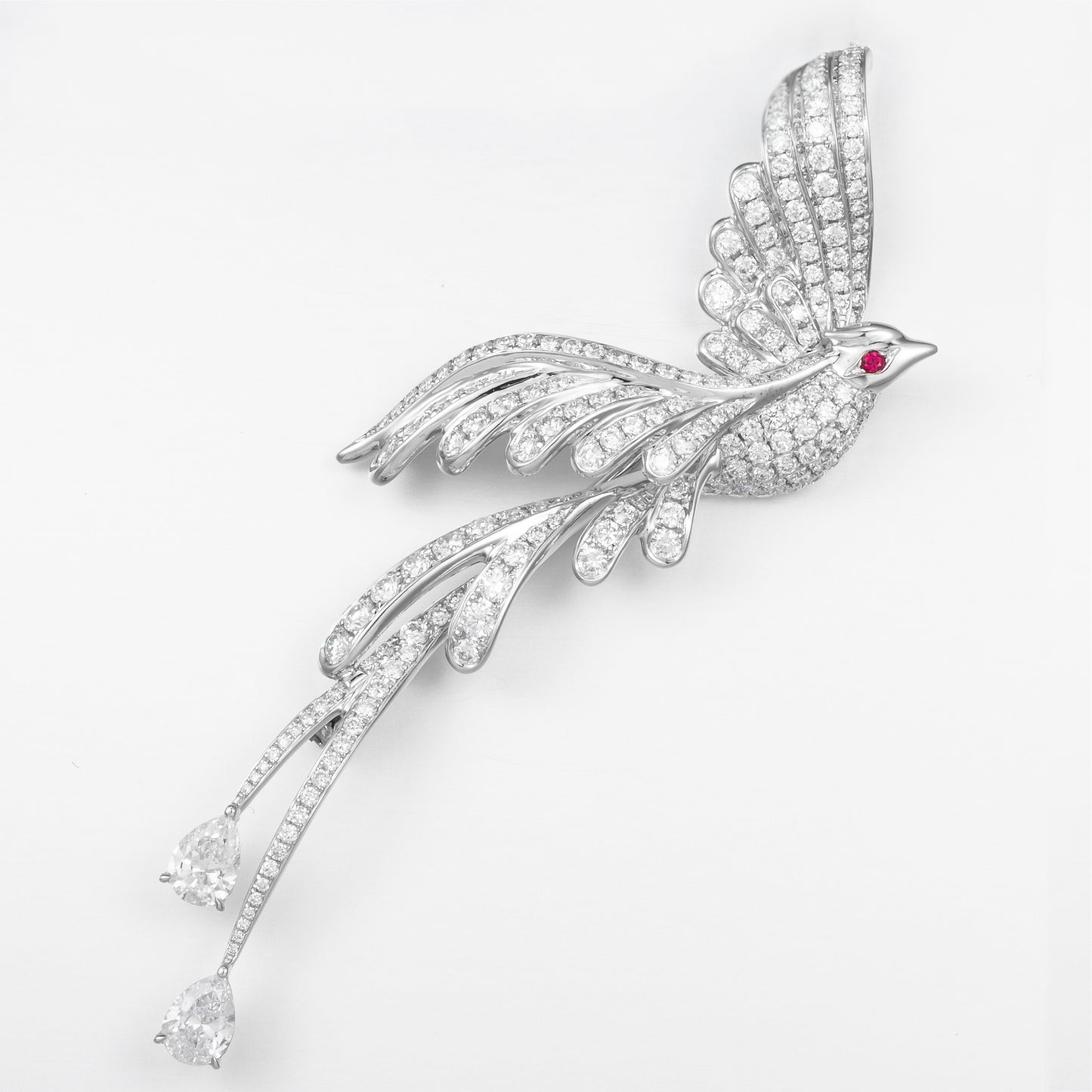 Lab Grown Diamond Brooch-ZBBH0001