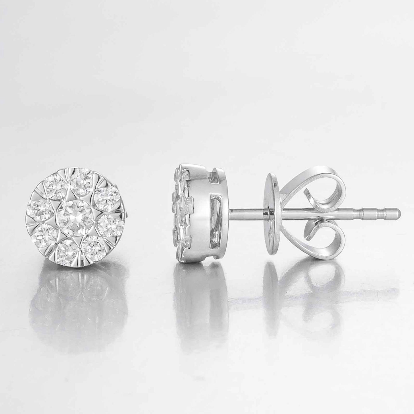 Lab Grown Diamond Earring-ZBE0012-1