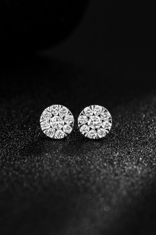 Lab Grown Diamond Earring-ZBE0012-1