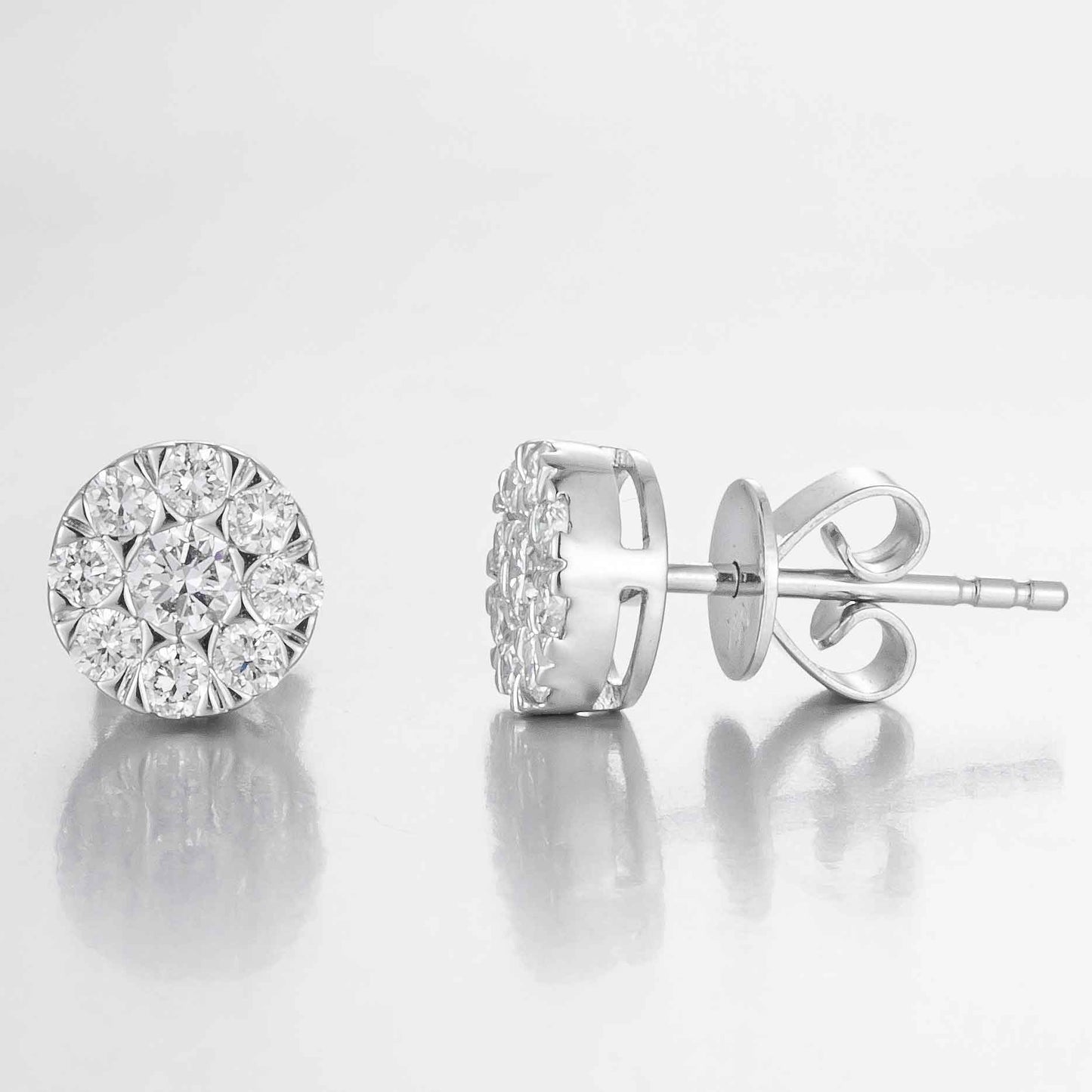 Lab Grown Diamond Earring-ZBE0012-2