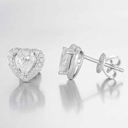 Lab Grown Diamond Earring-ZBE0013-1