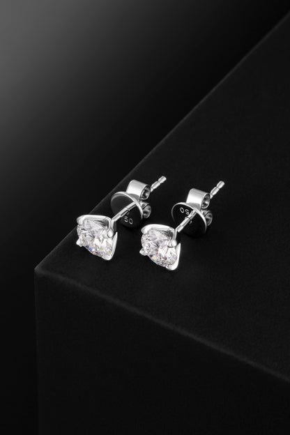 Lab Grown Diamond Earring-ZBE0016-0.5CT