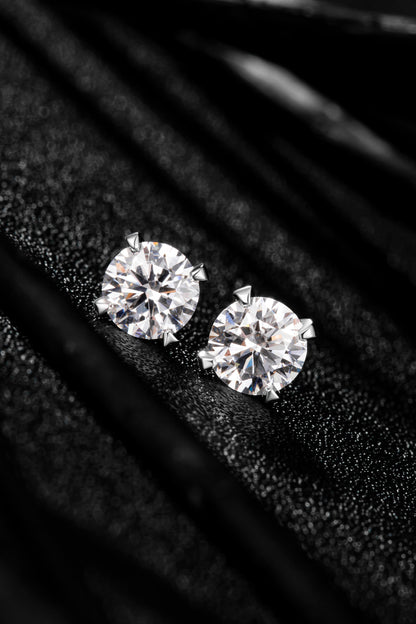 Lab Grown Diamond Earring-ZBE0016-0.5CT