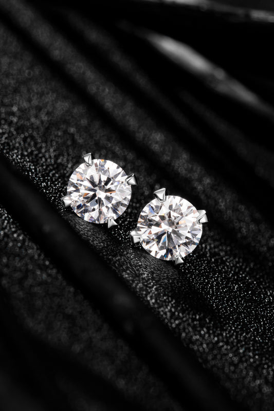 Lab Grown Diamond Earring-ZBE0016-0.5CT