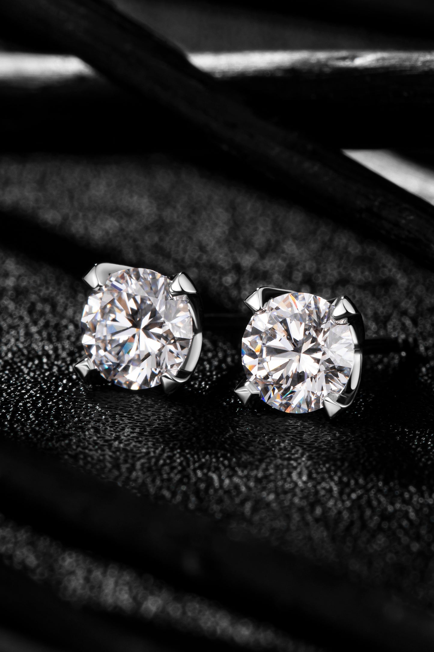 Lab Grown Diamond Earring-ZBE0017-0.5CT