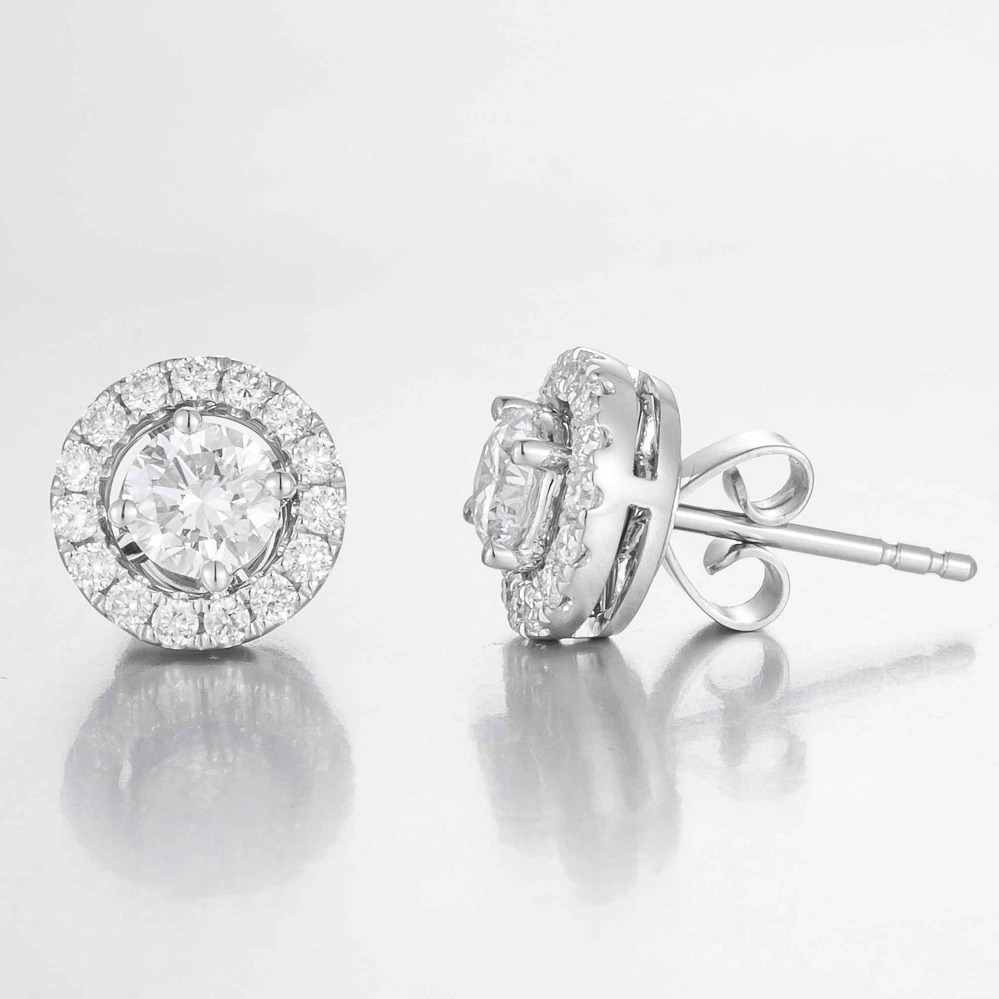 Lab Grown Diamond Earring-ZBE0040-0.30CT