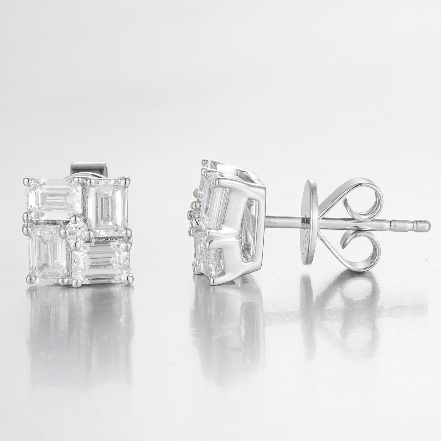 Lab Grown Diamond Earring-ZBE0044