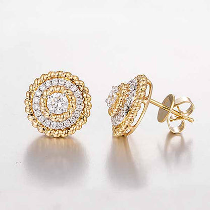 Lab Grown Diamond Earring-ZBE0046