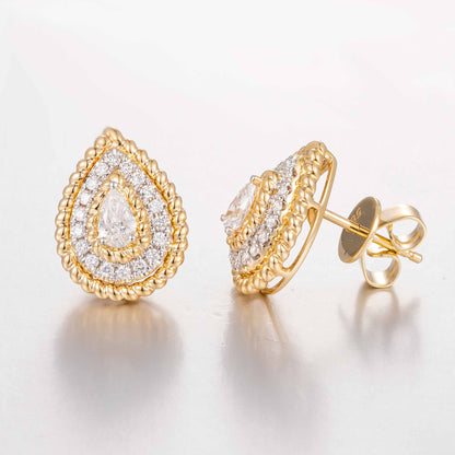 Lab Grown Diamond Earring-ZBE0047