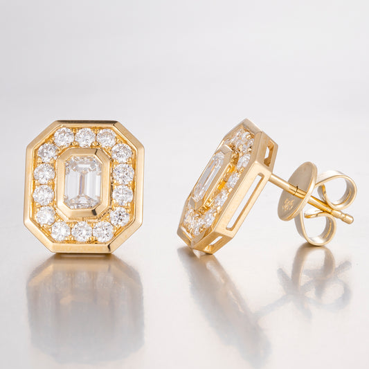 Lab Grown Diamond Earring-ZBE0048