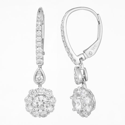 Lab Grown Diamond Earring-ZBE0056