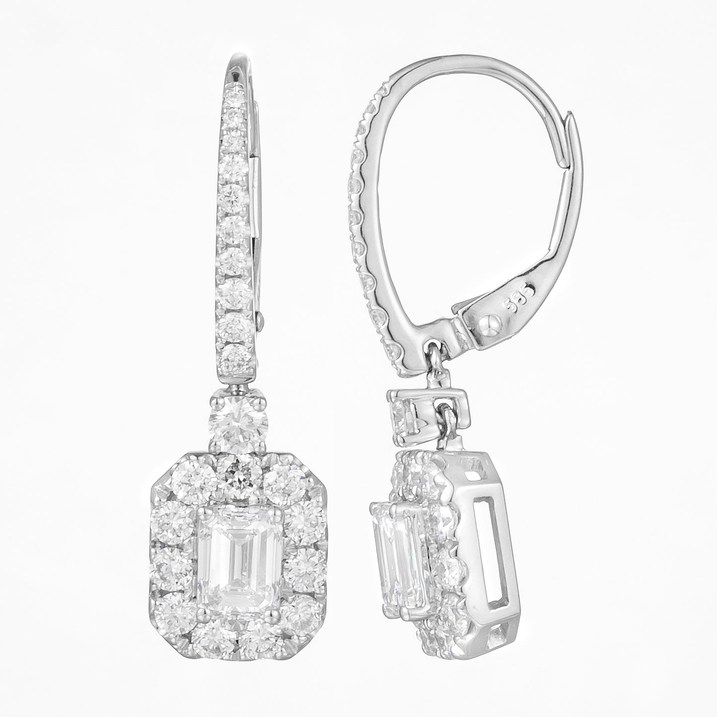 Lab Grown Diamond Earring-ZBE0057