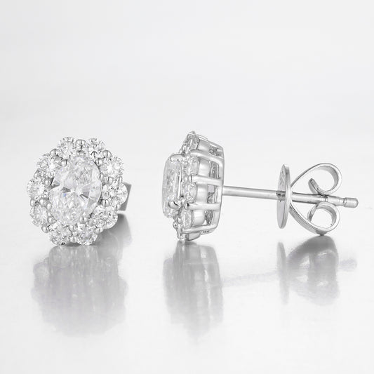 Lab Grown Diamond Earring-ZBE0059