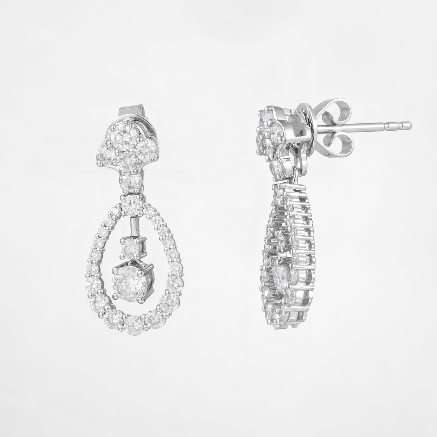 Lab Grown Diamond Earring-ZBE0073