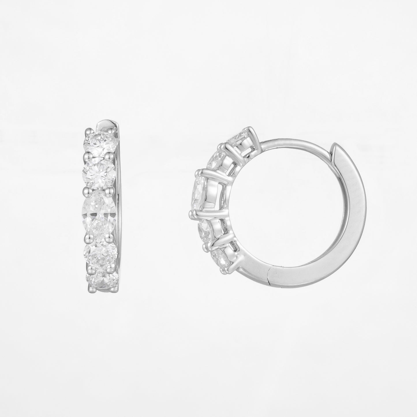 Lab Grown Diamond Earring-ZBE0078-1